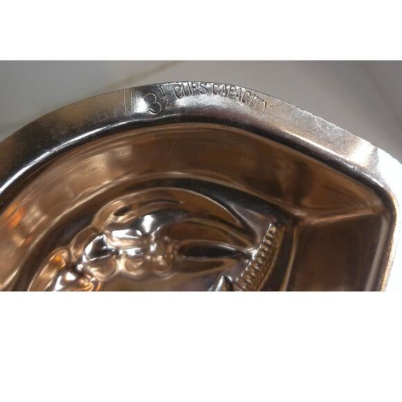 Vintage Aluminum Cake Jello Molds Lobster Fish Cornucopia SET OF 3 - Picture 7 of 9